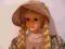 ŁADNA LALKA PORCELANOWA wys. 42 cm.  POLECAM!!!