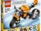 ** LEGO CREATOR 7291 Motocykl motor 3w1
