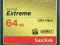 SANDISK 64GB Compact Flash EXTREME CF +120MB/s NEW