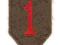 Naszywka 1st Infantry Division