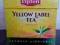 Lipton Yellow Label - herbata liściasta