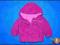 7498-34 MATALAN SZTRUKSOWA KURTKA PINK NEON r.74CM