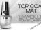 TOP COAT MATT matujący lakier 15ml do lak  żeli!