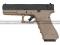 WE - Glock 18C TAN - Gen.4 - Metal Slide, BlowBack