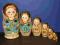 Matrioszka wypalana matrioszki Rosja 7 szt. (waw)