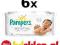 6 x chusteczki PAMPERS SENSITIVE - 336szt PROMOCJA