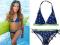P300K ŚLICZNE BIKINI GRANATOWE R.92/98  B.P.C.