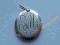 stary wisiorek z monogramem  = srebro =