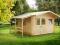 DOMEK Z BALI OGRODOWY DREWNIANY NA DZIAŁKĘ 12m2