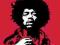 Jimi Hendrix - Red - plakat 61x91,5 cm