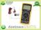 MIERNIK MULTIMETR CYFROWY Z TEMPERATURĄ DT9208A