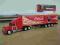 KENWORTH Z NACZEPA COCA-COLA H01:87