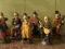 Stare kolekcjonerskie figurki _ orkiestra klaunów