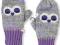 Childrens Place rekawiczki Owl Knit 5-7 lat