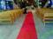 Czerwony dywan - ślub i inne inprezy