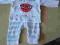zestaw- piżamka dresik chłopiec 68 cm 3-6 mies.