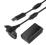 Microsoft Xbox 360 Play and Charge Kit Black NOWE