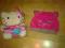 SŁODKA CZAPKA -  KOTEK DLA DZIEWCZYNKI  44 - 46 CM