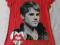 H&amp;M T SHIRT CZERWIEŃ JUSTIN BIEBER 158-164!!!