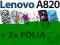 Pokrowiec do / na Lenovo A820 +2x FOLIA