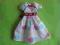 Lalka ozdobna-sukienka