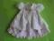 Lalka ozdobna - sukienka