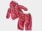 Nowy dres welurowy różowy dziewczynka CHELSEA 6-9m