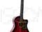 Gitara 4/4 model Cutaway czerwona +KURS GRY GRATIS