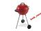 GRILL CHARCOAL Z POKRYWĄ RED 46 CM