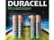 4 x Akumulatorki Duracell R03 AAA 950mAh + KRK