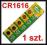 CR1616 ECR1616 DL1616 YA 280-209 GPCR1616 - 1 szt