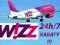 Rezerwacje Wizzair !! 24h/7 ! DO 28.09 20% taniej