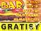 GOTOWE WZORY BANER 2m/1m banery BAR hamburgery led