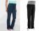 3999 Cudne, SZARE Ciążowe SPODNIE SPORTOWE 40/42