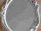 stare lustro w porcelanowej ramie toaletka 31x40