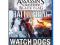 Zestaw AC Black Flag Watch Dogs Battlefield 4 PS4