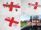 4DA425b ENGLAND  FLAGA SAMOCHODOWA 10 SZTUKI