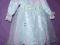 sukieneczka sukienka do chrztu JAK NOWA r. 68-74