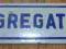 Tabliczka emaliowana - AGREGAT II