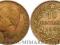 Włochy, 10 centesimi, 1893 rok, BI