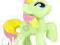 Golden delicious konik pony mini my little pony