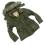 JOULES kurtka khaki zielona alaska z kapturem 110