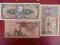 Banknoty  świata zestaw - 3 szt