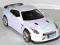 NISSAN GT-R MODEL METAL DŹWIĘK ŚWIATŁO 1:32 BIAŁY