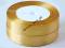 ~wstążka, taśma satynowa atłasowa 12 mm złota
