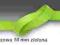 ~FUKSIK~ tasiemka wstążka 10mm rypsowa zielona 2m