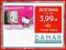 KUBEK PORCELANOWY HELLO KITTY  [NOWA] PROMOCJA