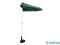Parasol ogrodowy zielony półokrągły 160g /m2
