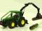 TRAKTOR LEŚNY JOHN DEERE 1:50 SIKU 1974