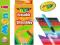 Crayola KREDKI Ołówkowe ŚCIERALNE GUMKA 10Kolorów